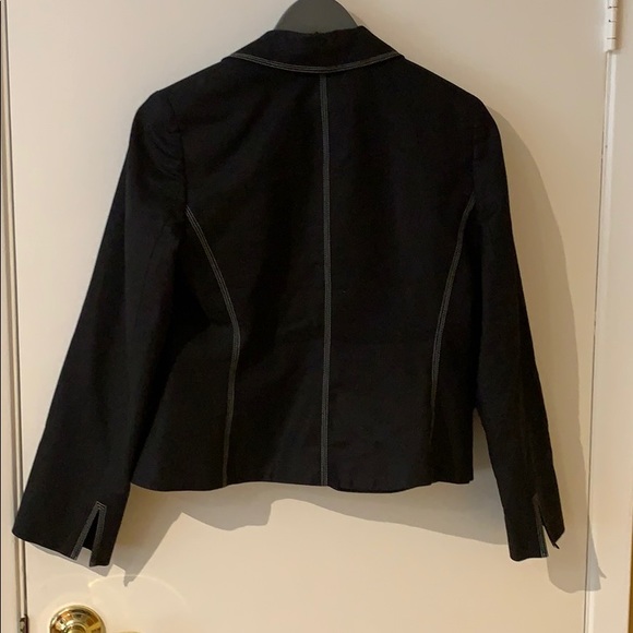 Josephine Chaus ladies black cropped black blazer - Picture 6 of 8